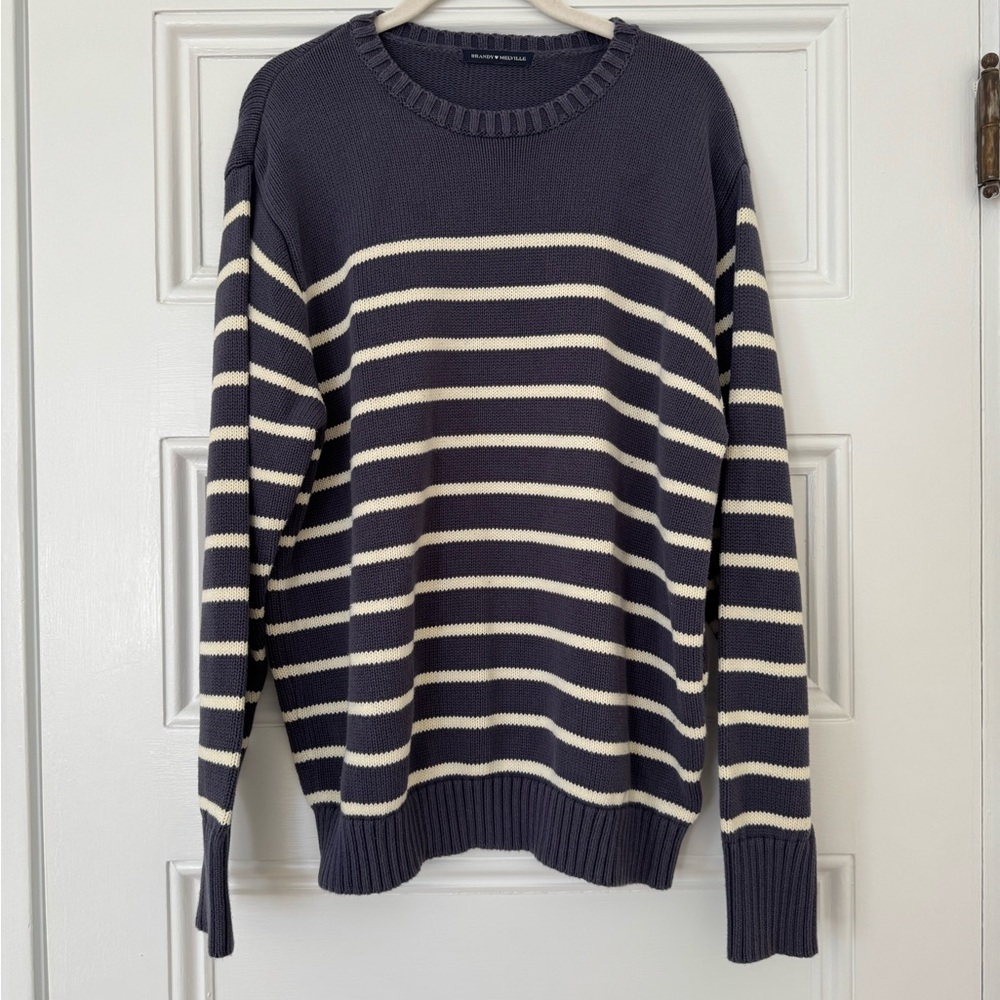 Brandy Melville Striped Sweatee